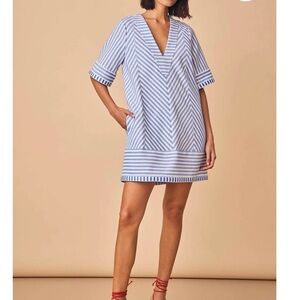New with Tags - Hunter Bell Coastal Stripe Foster Dress - Size Small